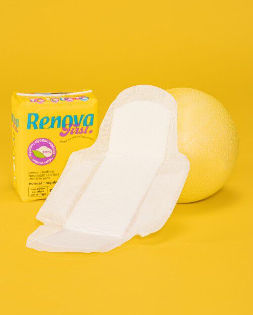 Pensos First Cotton Normal Com Abas 12 un